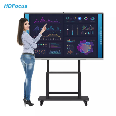 Layar Sentuh 4k 86 Inch Layar Interaktif Papan Cerdas Untuk Sekolah